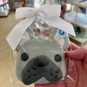 Dog Face Iced Cookie (large) By BZ Cookies & Crafts