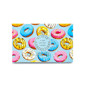 Donut Milk Chocolate Bar + Postcard By Alicja Confections