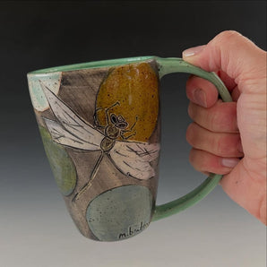 Dragonfly Mug By Marla Benton