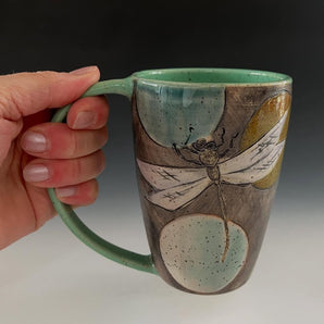 Dragonfly Mug By Marla Benton