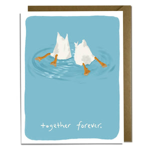 Ducks Together Forever Card By Kat French Design