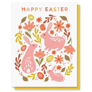 Easter Bunny Garden Card By Paper Parasol Press