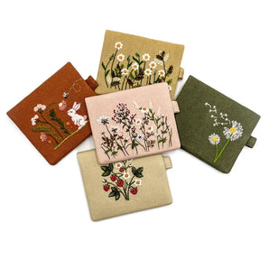 Embroidered Card Wallet (various designs) By Maple Dream