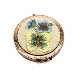 Embroidered Pocket Mirror (various designs) By Maple Dream