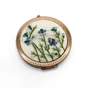 Embroidered Pocket Mirror (various designs) By Maple Dream