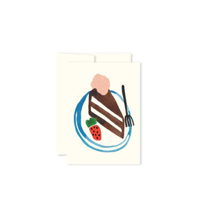 Enclosure Card - Cake Slice By Paperole