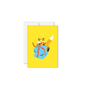 Enclosure Card - Fox By Paperole