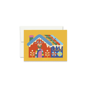 Enclosure Card - Holiday Candy House By Paperole