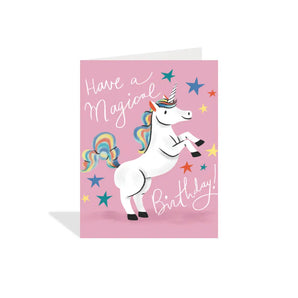 Enclosure Card - Magical Unicorn By Halfpenny Postage