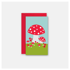 Enclosure Card - Mushrooms By Rock Scissor Paper