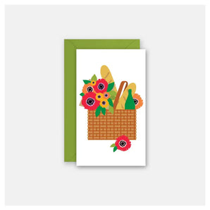 Enclosure Card Picnic Basket By Rock Scissor Paper