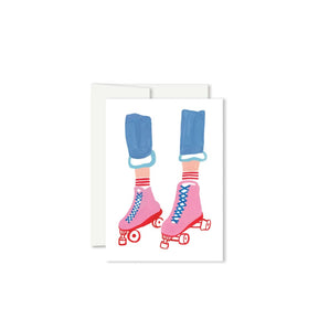 Enclosure Card - Roller Skate By Paperole