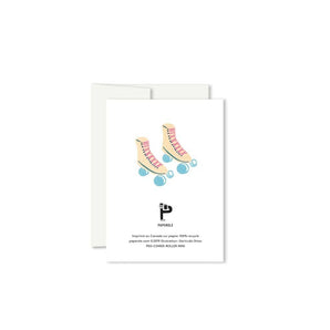 Enclosure Card - Roller Skate By Paperole