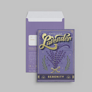 English Lavender Seed Packet By KDP Creative Hand Lettering