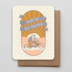 Enjoy The Ride Card By Hammerpress
