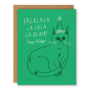 Fa La Blah Holiday Card By Badger & Burke