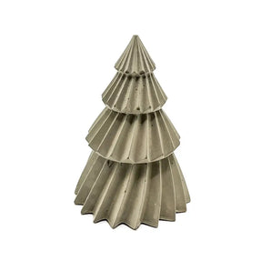 Faceted Concrete Christmas Tree - Small By CG Watercolors &