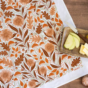 Fall Season Tea Towel By Gingiber