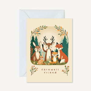 Farewell Friend Card By Lucky Sprout Studio