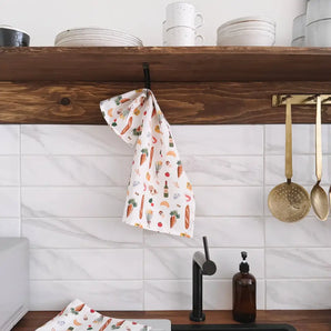 Farmers’ Market Tea Towel By Freon Collective