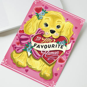 Favourite Human Card By KDP Creative Hand Lettering