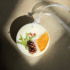 Festive Scented Candle Ornament/Sachet By Lelik Craft Design