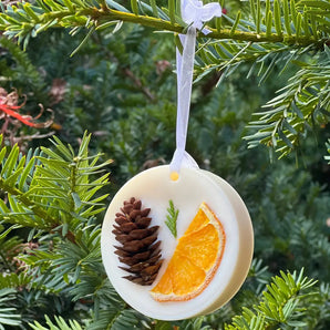 Festive Scented Candle Ornament/Sachet By Lelik Craft Design