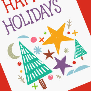 Festive Shapes Holiday Card - Coming Soon! By Inkwell