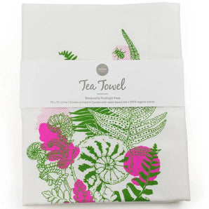 Fiddlehead Fern Tea Towel By Porchlight Press