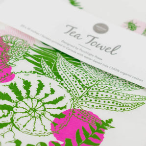 Fiddlehead Fern Tea Towel By Porchlight Press