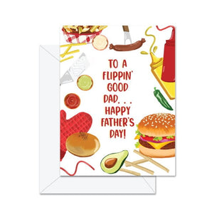 Flippin’ Good Dad Card By Jaybee Design