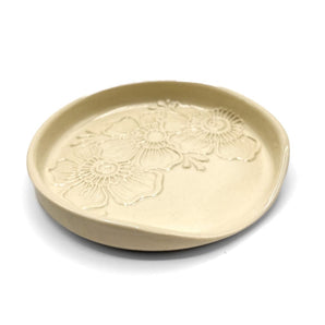 Floral Relief Spoon Rest By The Maple Market Crafts