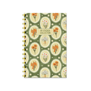 Floral Sticker Collection Notebook By Jaybee Design