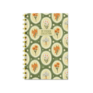 Floral Sticker Collection Notebook By Jaybee Design