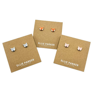 Foxy Cleopatra Studs (various colours) By Ellie Parker