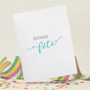 French Birthday Card By Inkwell Originals