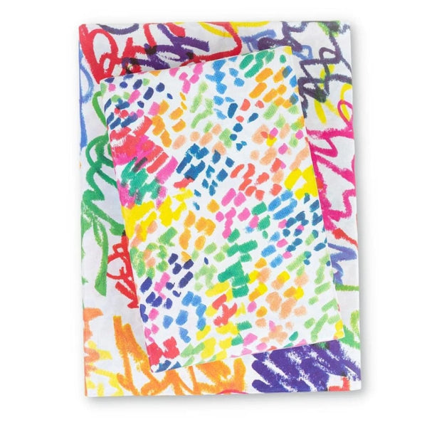Funfetti / Squiggles Party • Double-sided Eco Gift Wrap