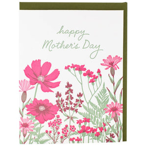 Garden Flowers Mom Card By Smudge Ink