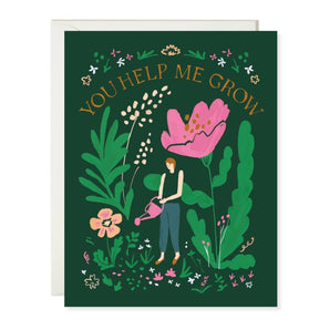 Garden Growth Card By Karen Schipper