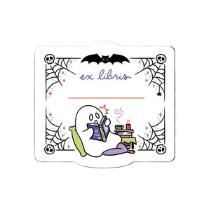 Ghost Adhesive Bookplates Set (3) By Kate Leth