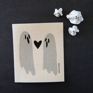Ghost Love Swedish Dish Cloth By Badger & Burke