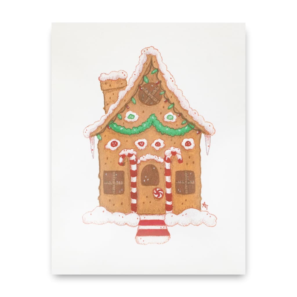 Gingerbread House Card By ASHLIZVIV