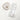 Globe Ornament Kit - Gold Foil & White Snowflake By Kiss