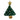 Gold Star Christmas Tree Rug Hooked Sculpture By Lucille