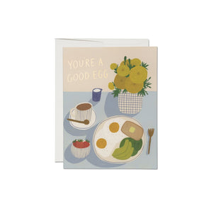 Good Egg Foil Card By Red Cap Cards