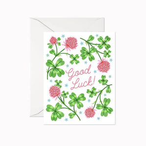 Good Luck Card By Linden Paper Co.