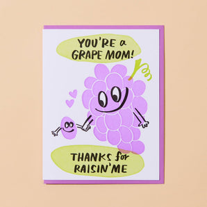 Grape Mom Card By And Here