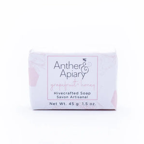 Grapefruit & Honey Mini Soap By Anther Apiary