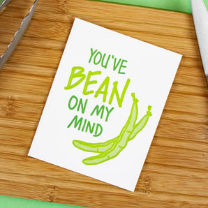 Green Bean Love Card LP By Inkwell Originals