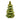 Green & Gold Vintage Style Concrete Christmas Tree By CG